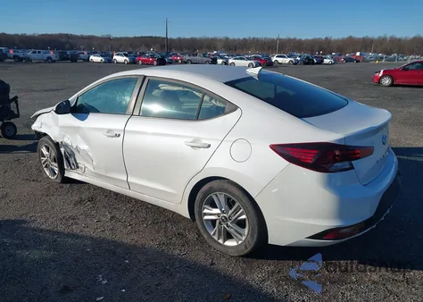 2019 Hyundai Elantra Sel from USA, damaged, VIN 5NPD84LF1KH476202